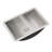 18"x13" Brushed Nickel Stainless Steel undermount Bathroom Sink with Pop Up Drain