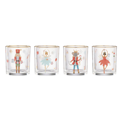 Ensemble de 4 verres Lenox Nutcracker Ballet de Lenox