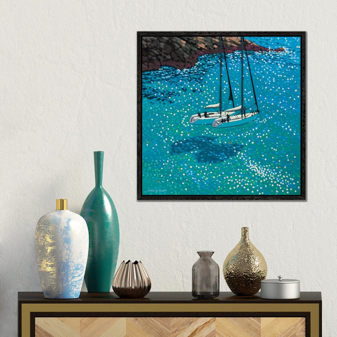 Turquoise Bay Rendezvous von Gordon Hunt - Galerie-verpackte Leinwand Giclée auf Leinwand