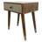 Hand-crafted Accent Table/nightstand With Unique Drawer Front