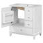 Meuble-lavabo simple 30 po avec comptoir en céramique-106503445