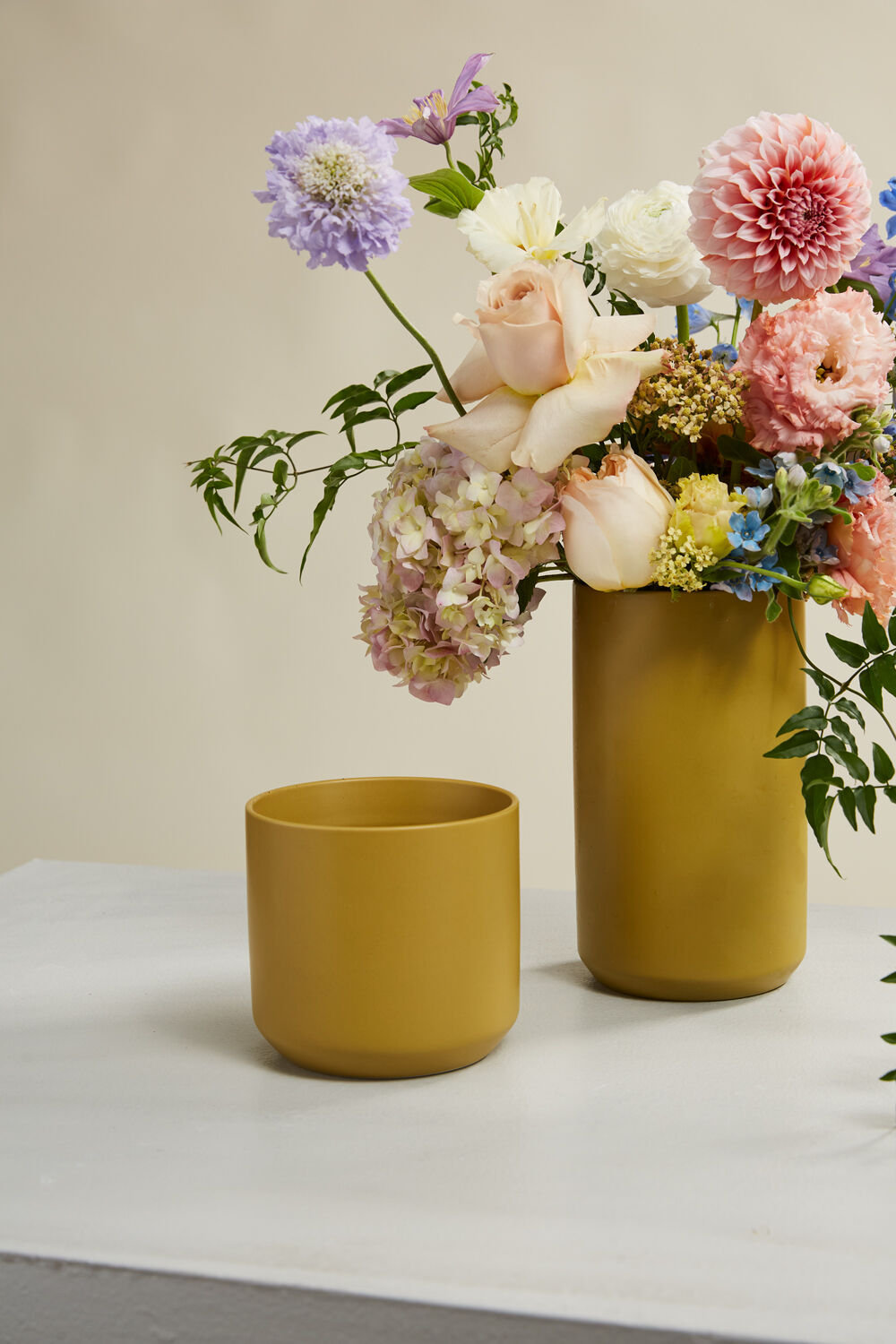 Aveley 3" Ceramic Pot Planter, Yellow