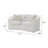Selda 2 - Piece Living Room Set