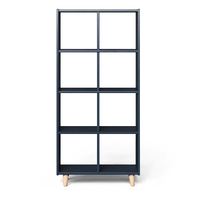 Huit cubes verticaux