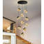 Luminaires suspendus modernes en cristal 10 lumières à intensité variable-468709202-468709206-468709207