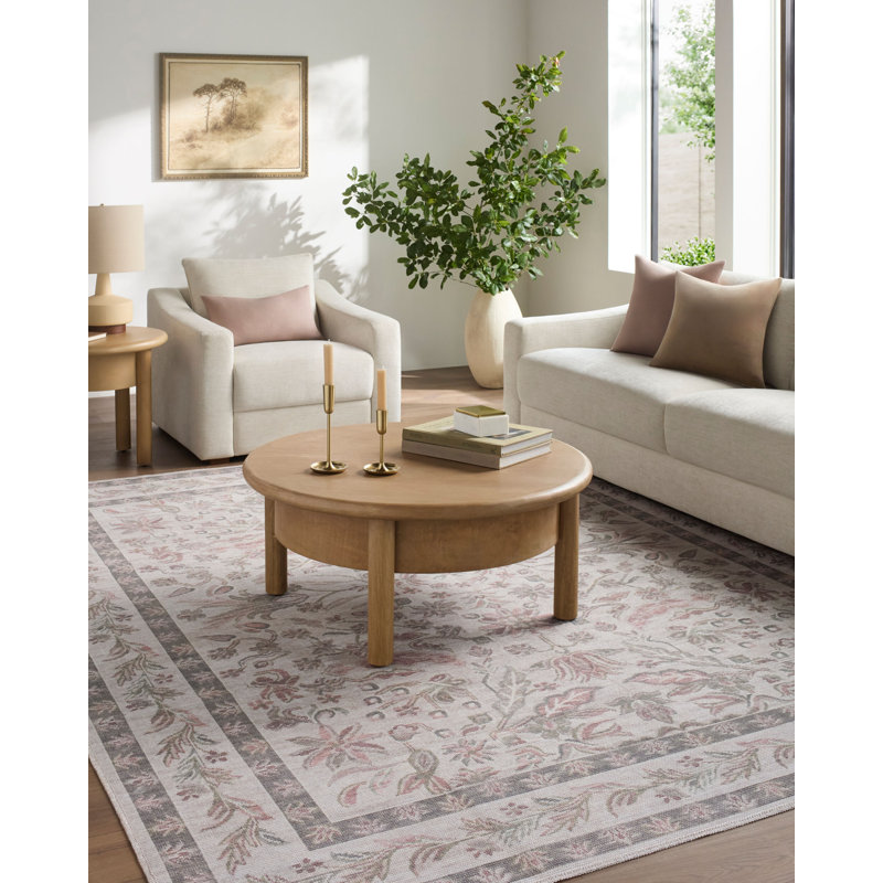 Tapis Luma lavable à la machine, Rectangle 6 pi 7 po x 9 pi