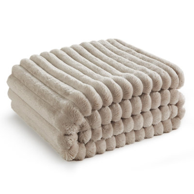 Bedsure 300gsm Soft Cozy Flannel Fleece Blanket For Bed&Couch GentleSoft™️, Home Decor, All Season Gift