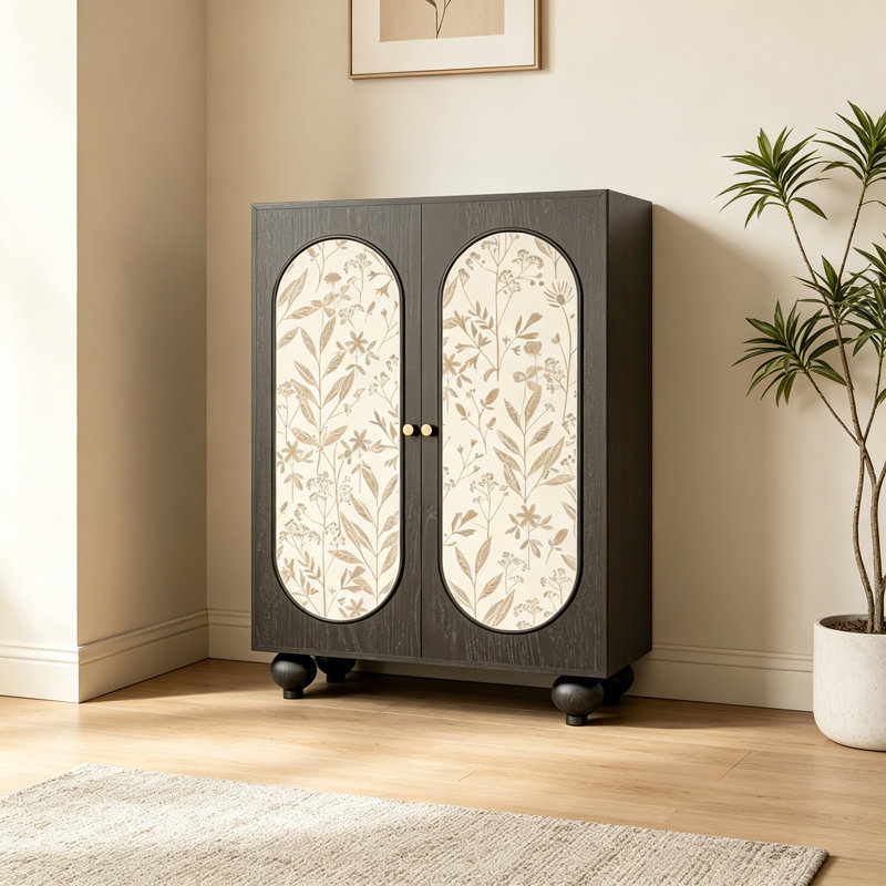 Vintage Living Room Storage Decorative  Cabinet