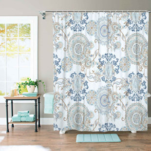 Boho Shower Curtains & Shower Liners You'll Love - Wayfair Canada