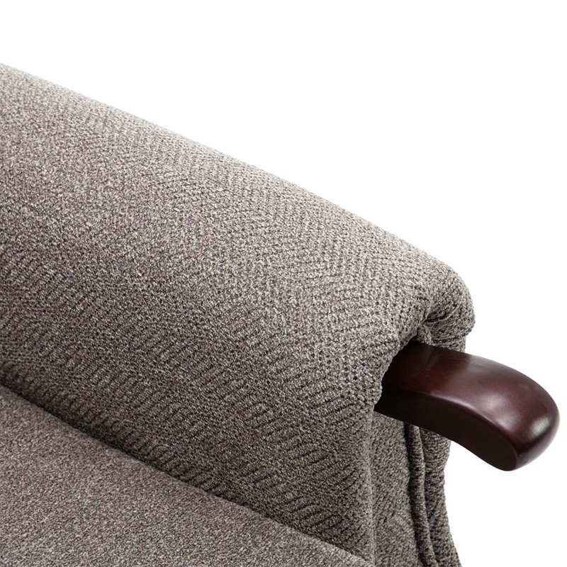 Adcox 88cm Wide Lift Assist Standard Recliner, Brown