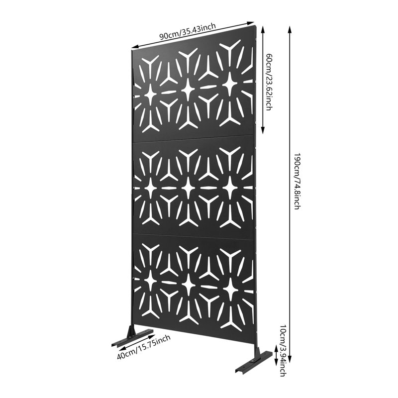 Decorative Panels Privacy Screen