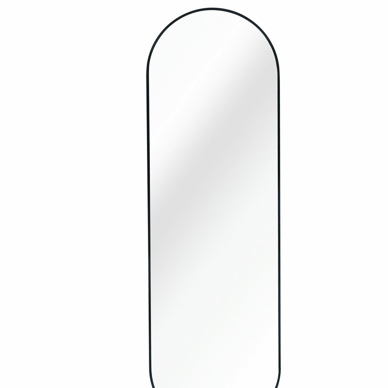 Miroir ou miroir de salle de bain noir 63 po x 20 po, Noir