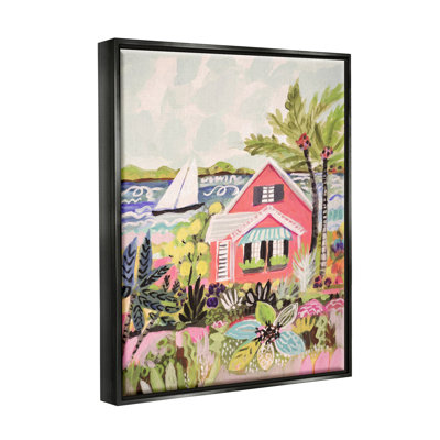 " Tropical Cottage Scenery " by Karen Fields