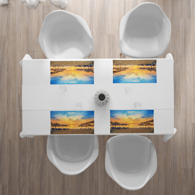 Polyester Nautical Rectangle Placemat