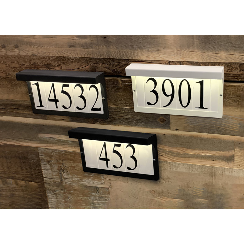 Altus 0.5'' H Plastic House Number, 5