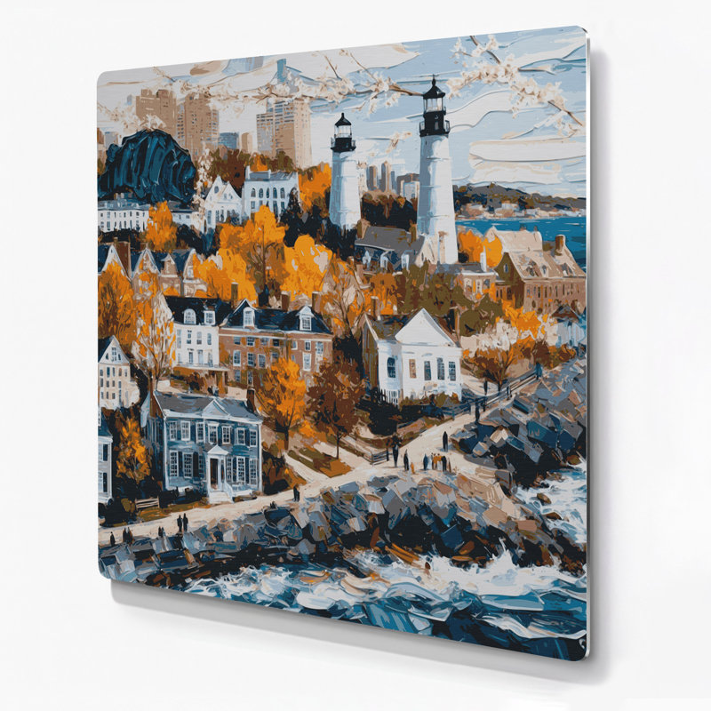 États-Unis, Massachusetts, art mural gris en métal, H 32 po x l 32 po