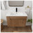 30'' Single Bathroom Vanity with Ceramic Top-966200644