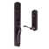 Wasatch Handleset with Deadbolt and Sandstone Door Lever and Sandstone Rosette
