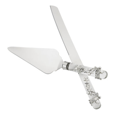 Eleanor 2 - Piece Stainless Steel Cake Serving Set