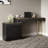 High-quality Makeup Vanity,Power Outlet, Glass Top,Corner,Very easy to assemble-887919200