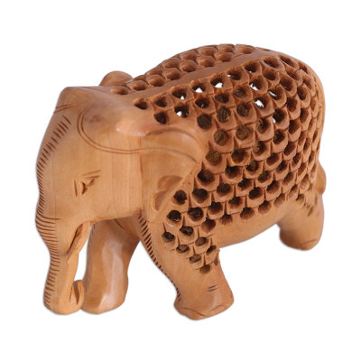 Bungalow Rose Handmade Regal Giant Wood Sculpture