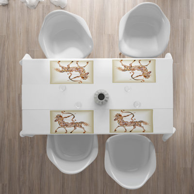 Polyester Abstract Rectangle Placemat