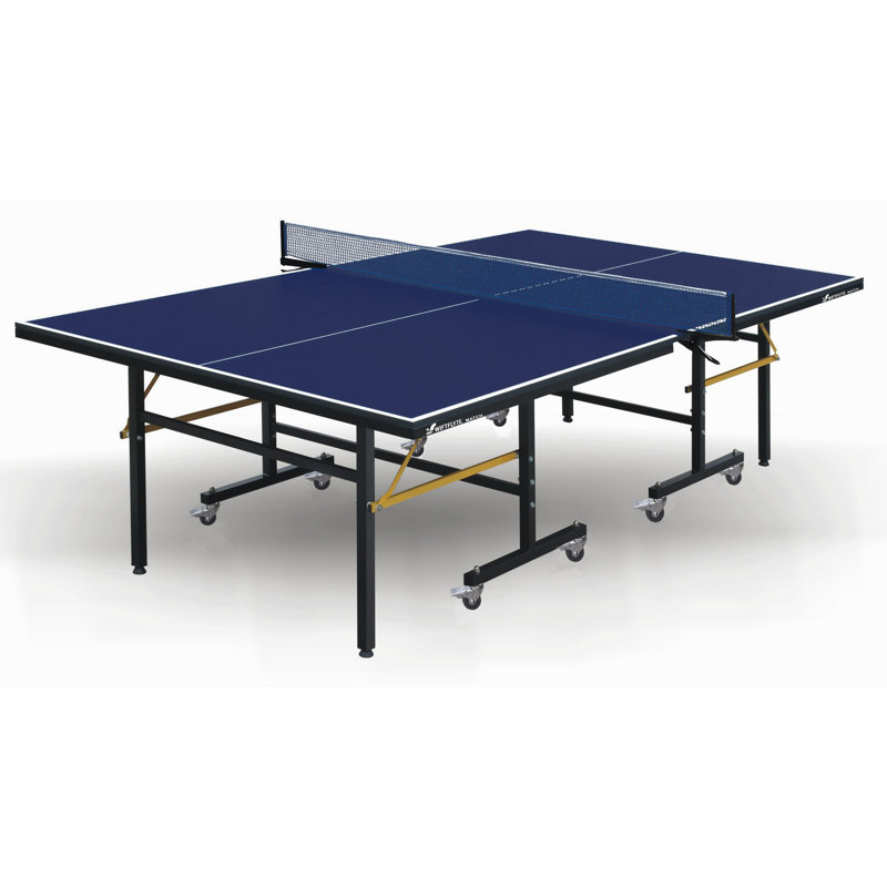 Table de tennis de table d'intérieur pliable Match avec raquettes et balles