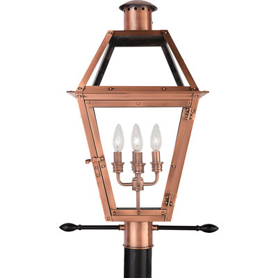 Tête de lanterne d'extérieur 4 lumières Haika