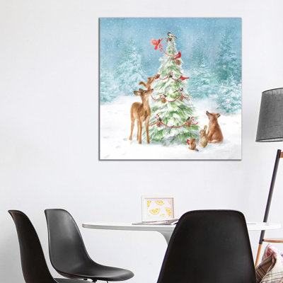 Woodland Celebration II by Danhui Nai - Wrapped Canvas Gallery-Wrapped Canvas Giclée