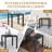 Outdoor Metal Square Side Table-961633458