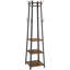 Clary Metal 8 - Hook Freestanding Coat Rack with Storage-511340423