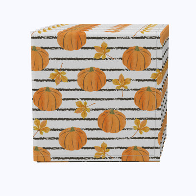Ozaria 100% Cotton Abstract Square Napkin