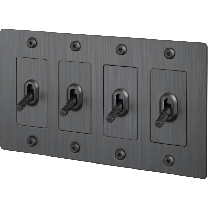 4G Toggle / Linear / Without Logo, Antique Bronze