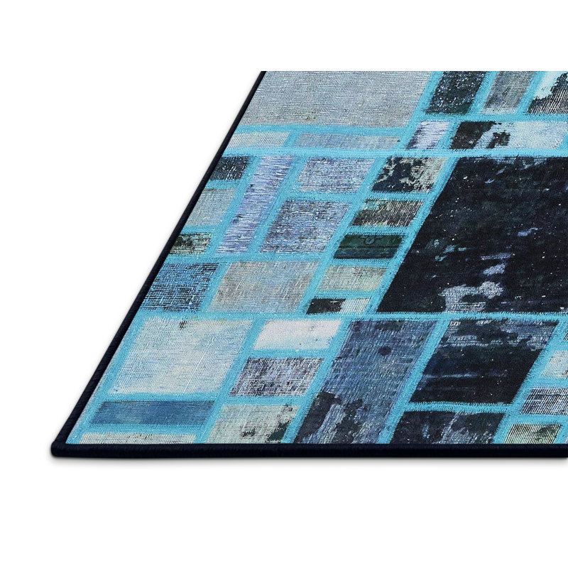Abstract Indoor Rug, Rectangle 8' x 12'