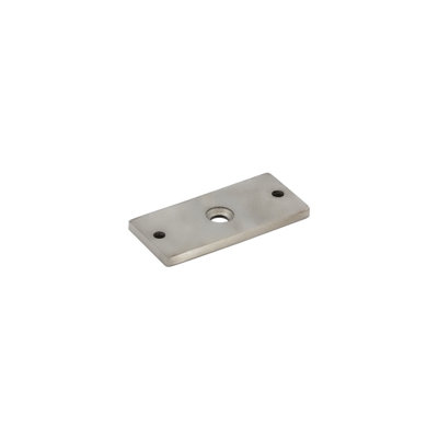 FHC PF1BS 180 Degree Post Saddle For Flat Top Rail - Brushed Stainless