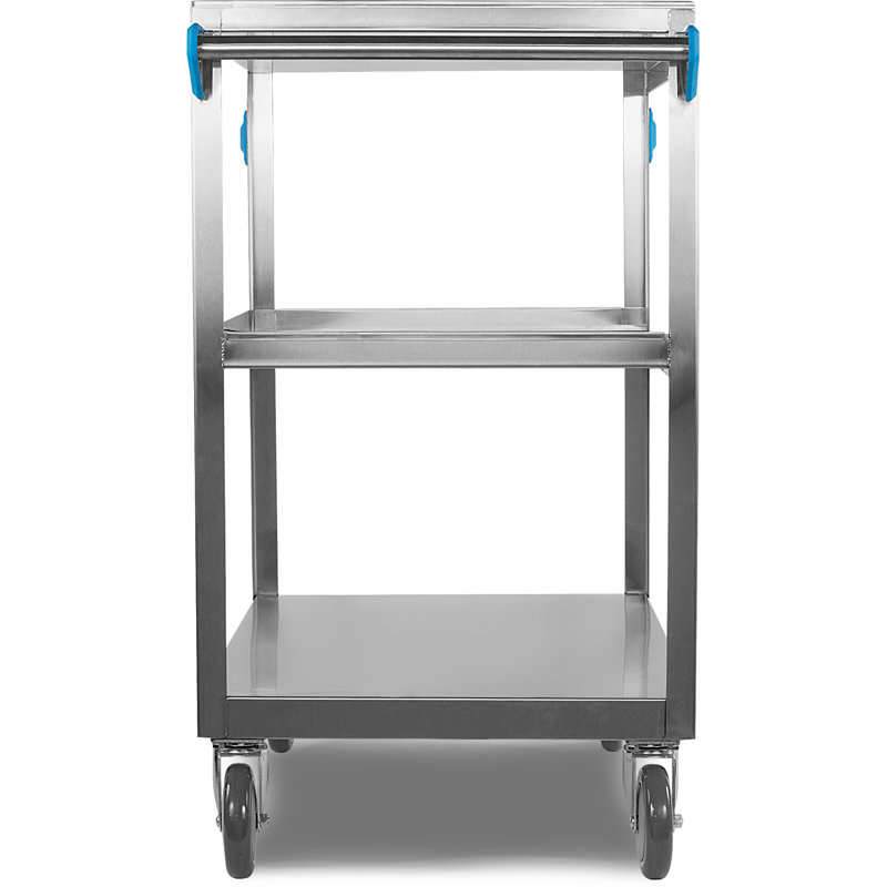 Utility Cart with Wheels, 21" W x 35" D