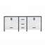 Meuble-lavabo double 84 po X P 22 po D-120252022