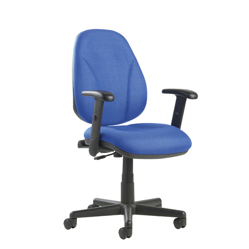 Fabric Operators Chair with Lumbar Support
