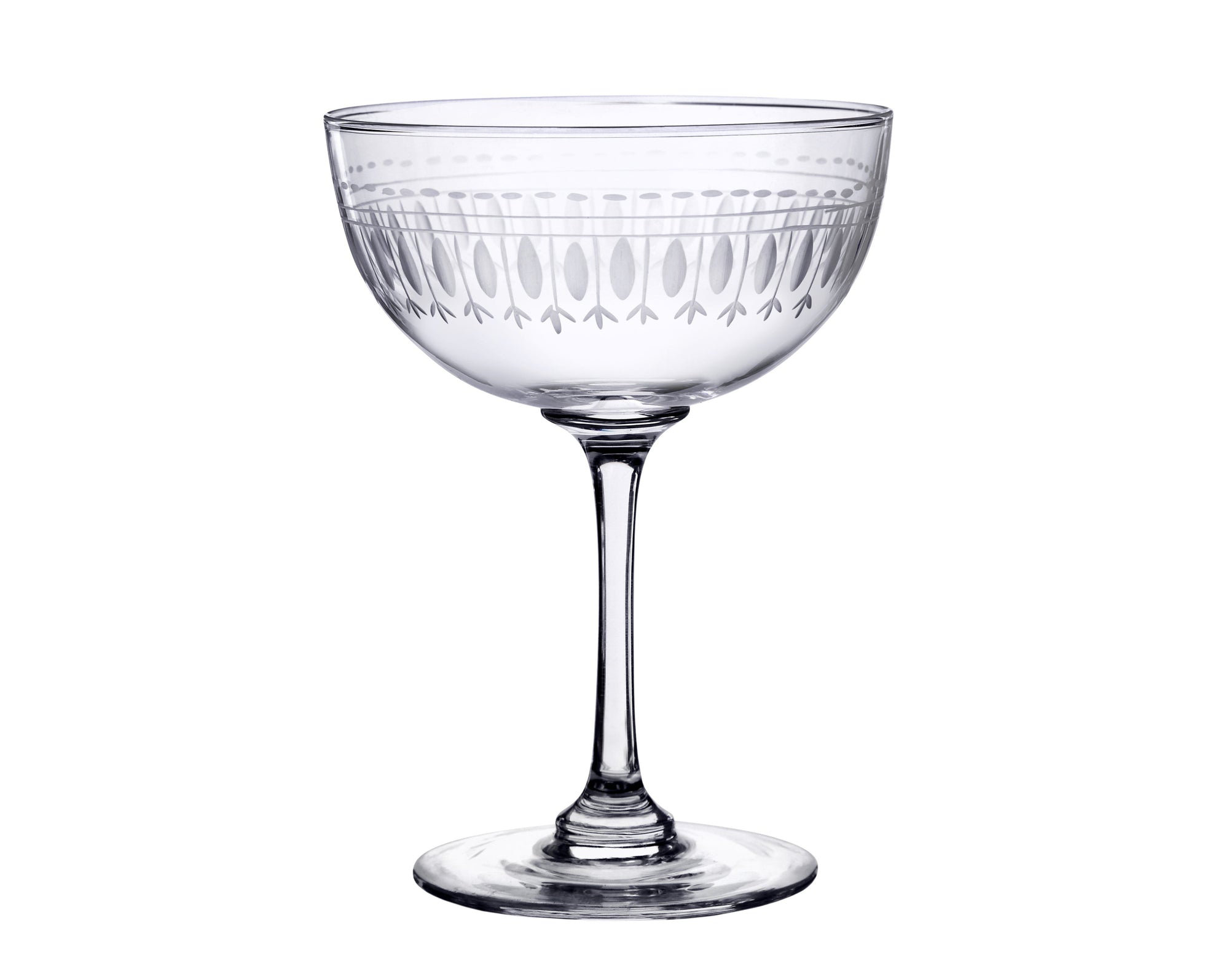 The Vintage List Champagne Saucers Set Of 6 Ovals | Perigold