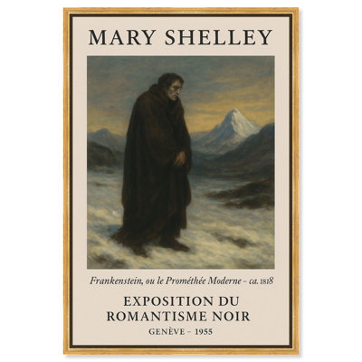 «Mary Shelley», toile «Men» par Art Remedy