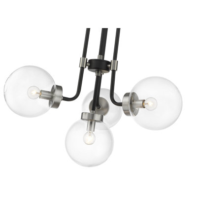 Lustre classic 4 lumières unique Demorest
