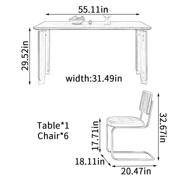 Dimensions du produit