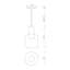 Luminaire suspendu cylindrique-64145082-64112452