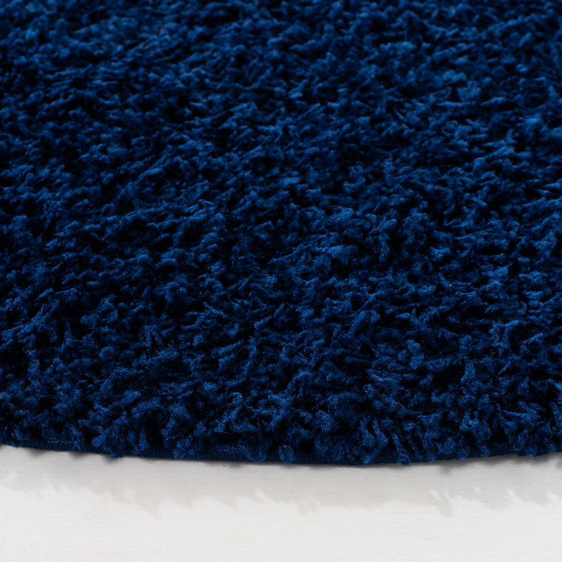 Tapis bleu marine Melfort, Rond 6 pi 7 po