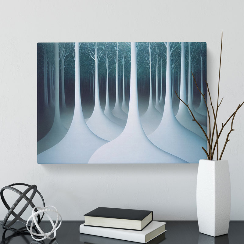 Magnetic Forest - Wrapped Canvas Print, 40cm H x 60cm W x 3cm D