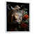 White Floater Framed