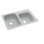 Évier de cuisine à double cuve à montage double L 33 po x l 22 po-38293763-38293753