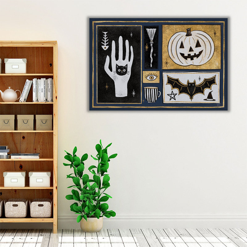 «Frightful Wicked I», reproduction d'art sur toile, H 32 po x l 48 po