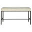 Writing Desk With Red Oak Veneers And Pewter Accents