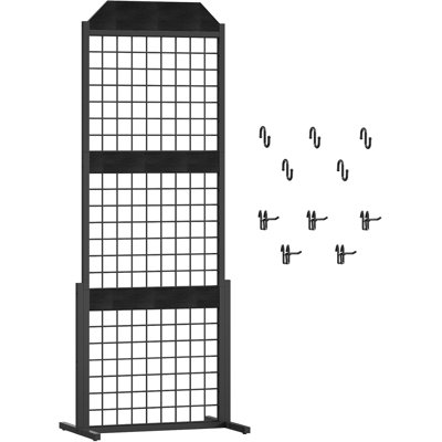 Présentoir à grille Gridwall, présentoirs Gridwall